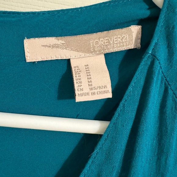 Teal Maxi Dress - Picture 2 of 5